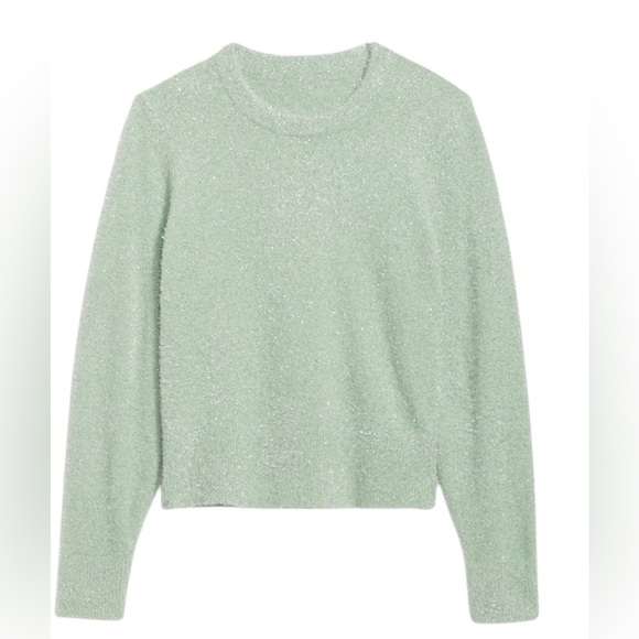 Old Navy NWT Eyelash Shiny Sparkly Pull Over Sweater Size 2X Green,Purple,Pink - Picture 4 of 15